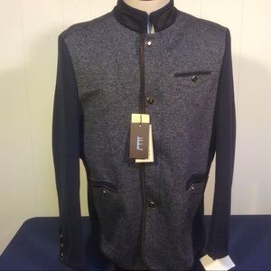 Dehuload NWT Men’s Blue Nehru Jacket Men’s Size XXL